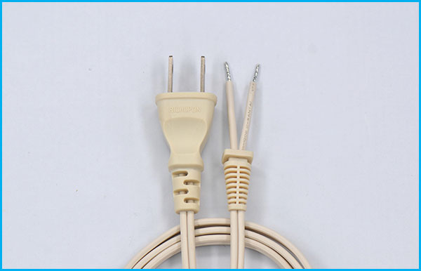 PSE认证电源线AC两插SR卡位